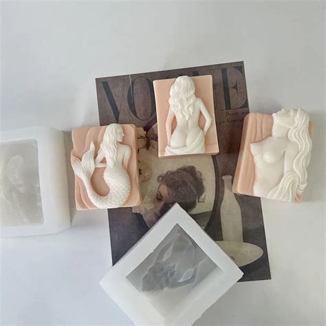 Female Naked Body Mold Nude Women Body Mold For Clay Soap Mould For