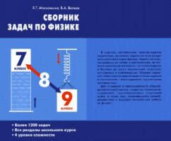 Сборник задач по физике. 7-9 классы - Московкина Е.Г., Волков В.А.