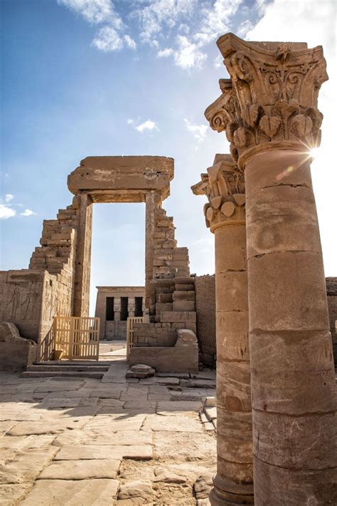 Dendera Temple Complex Entrance | Earth Trekkers