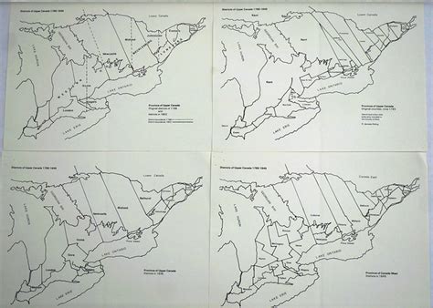 Maps of the Districts of Upper Canada - Discover CABHC