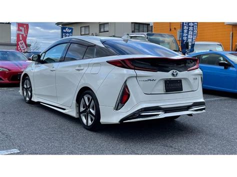 TOYOTA PRIUS PHV S 2017 PEARL WHITE 60456 Km Details Japanese