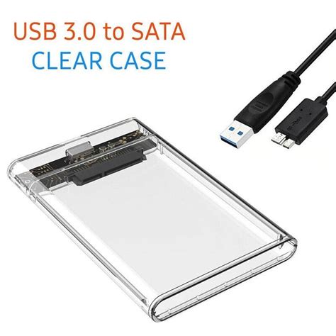 USB 3 0 bis SATA 2 5 Zoll HDD SSD Festplattengehäuse Kaufen auf Ricardo