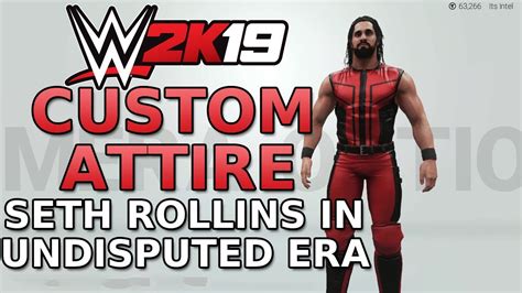 Wwe K Custom Attire Seth Rollins In Undisputed Era Youtube