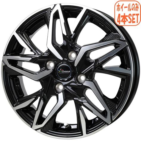 HOT STUFFホットスタッフ タンク ルーミー ホイール4本 クロノスCH 112 14インチ 5J 38 4 100 業者様法人様