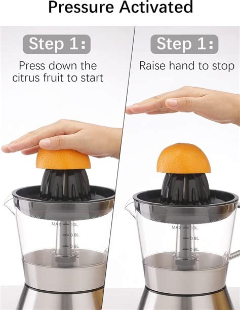 Homeleader Electric Citrus Juicer Review Angela Juicers