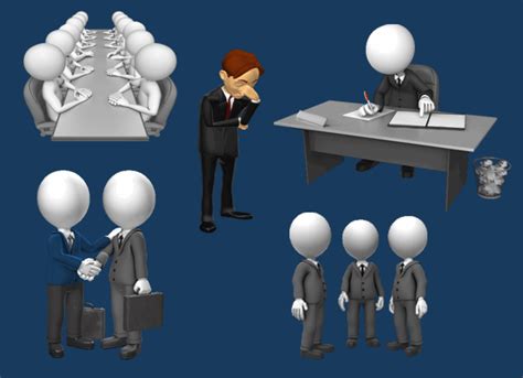 Animated Business Clipart For PowerPoint