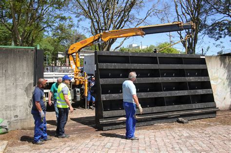 redução no nível do Guaíba Prefeitura finaliza reabertura de