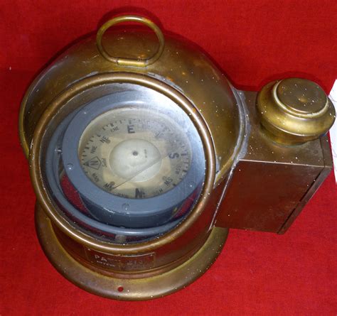 Vintage Nautical Brass Sestrel Ships Compass Made In England Etsy