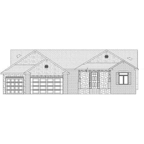 Brookshire Wichita Custom Home Floor Plan - Sharp Homes