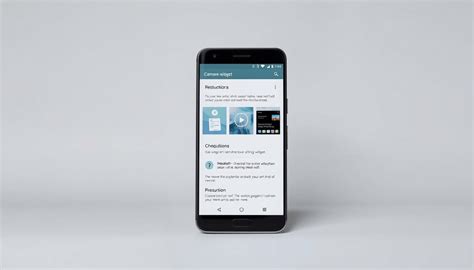 how to remove a widget from home screen
