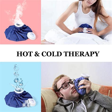 Ice Bag Reusable Hot Cold Pack For Joint Knee Ankle Injury Therapy Ice Cooling Bag Hot Water Bag