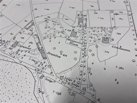 Vintage 1950 Ordnance Survey Map Of Rostrevor On The Square Emporium