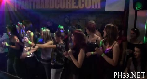Hard Core Group Sex In Night Club