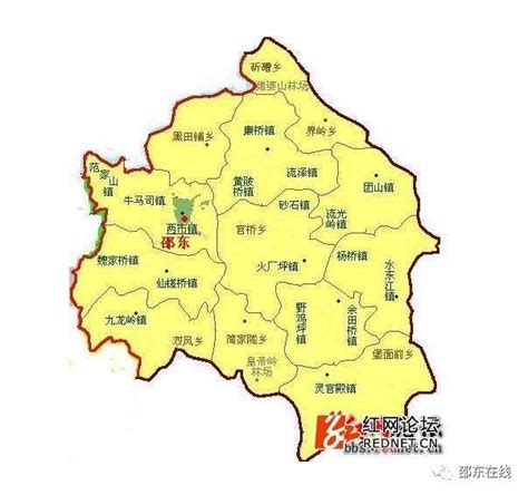 邵东城区学校区域图 学校区域 注意学校区域图 第2页 大山谷图库