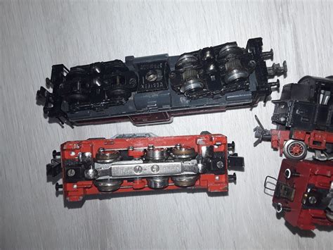 6 Trix Express HO Konvolut Lok Loks Defekt 1 X Wagen TTR Made In