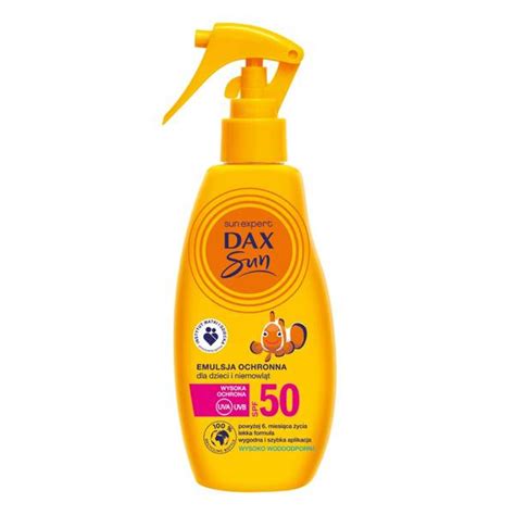 Dax Sun Spf Emulsja Ochronna Dla Dzieci I Niemowl T Ml