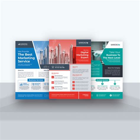 Business flyer templates - MasterBundles