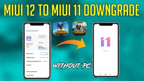 Miui To Miui Downgrade Miui Game Freezing And Lagging