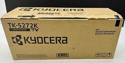 Genuine Kyocera Tk K Black Toner Cartridge For Ecosys M Cidn