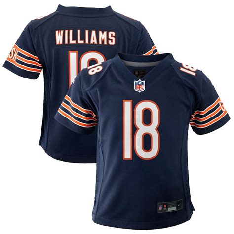 Youth Chicago Bears Caleb Williams Navy 2024 Nfl Draft First Round Pick