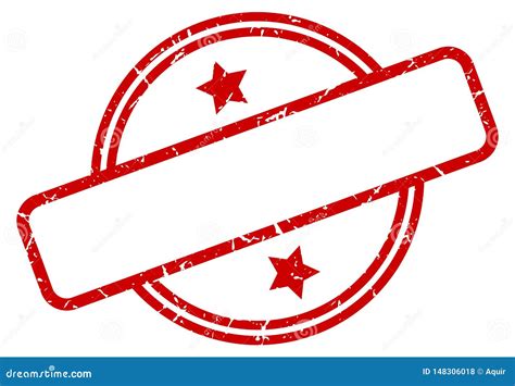 Blank Stamp Stock Vector Illustration Of Grunge Seal