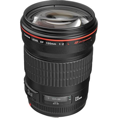 Canon EF 135mm f/2L USM Lens 2520A004 B&H Photo Video
