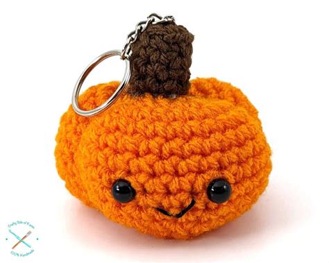 Pumpkin Keychain Crafty Side Of Karen