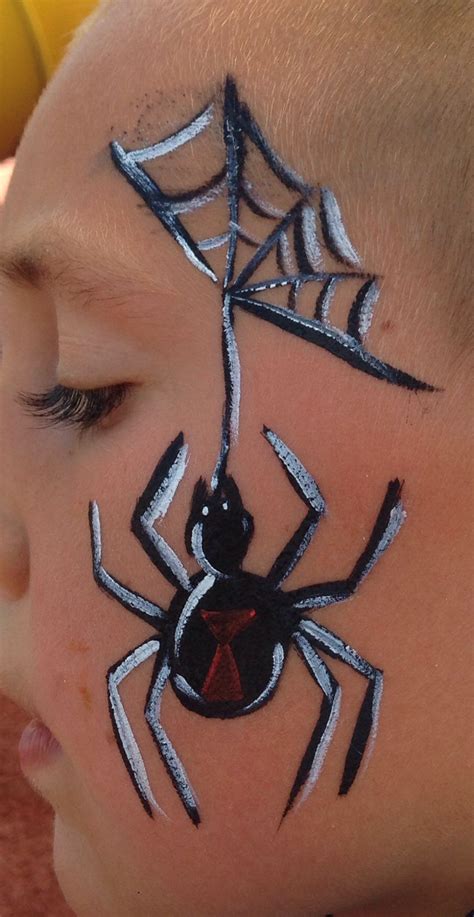 Spider Face Paint Ideas