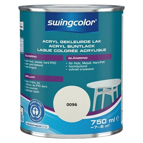 Swingcolor Buntlack Acryl Altweiss Gl Nzend Ml M Wasserbasiert