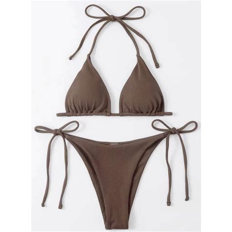 New Sexy Split Swimsuit Bikini Strap Swimsuit High Quality Swimwear Shopee Philippines
