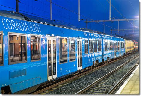 First Alstom Hydrogen Train Arrives In The Netherlands - FuelCellsWorks