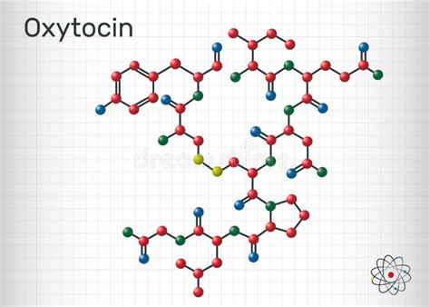 Oxytocin Oxt Hormona Do Peptide E Mol Cula Do Neuropeptide F Rmula Qu