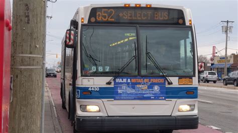 MTA Bus 2009 Orion VII NG HEVs 4041 4430 On The Q52 SBS Rockaway