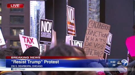 7 arrested at #ResistTrumpTuesday protest in Chicago - ABC7 Chicago