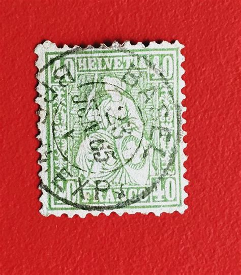 Sitzende Helvetia Gr N Rp Vollstempel Basel Kaufen Auf Ricardo