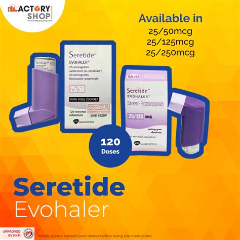 Seretide Evohaler Cheapest In Singapore 100 Authentic