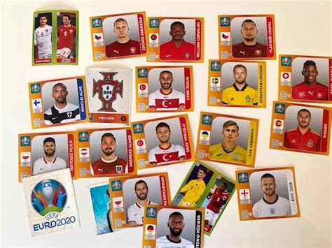 Figurine Mondiali Europei La Collezione Panini Euro 2020 Tournament