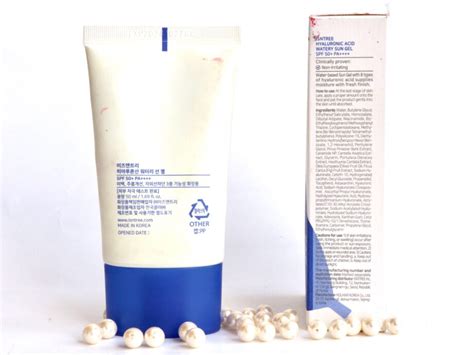 Isntree Hyaluronic Acid Watery Sun Gel SPF 50 PA++++ Review, Demo