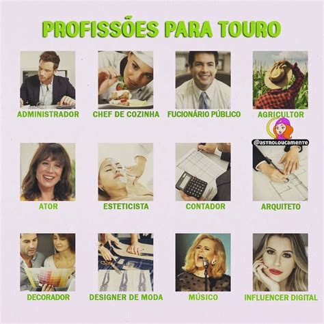 Profissões mais indicadas para o signo de Touro Touro é um dos