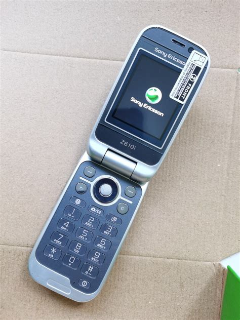 Original Sony Ericsson Z Z I Black Blue Rose Unlocked Cellular