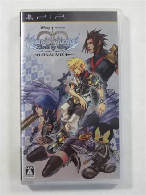 KINGDOM HEARTS BIRTH By Sleep Final Mix Sony Playstation Portable Psp