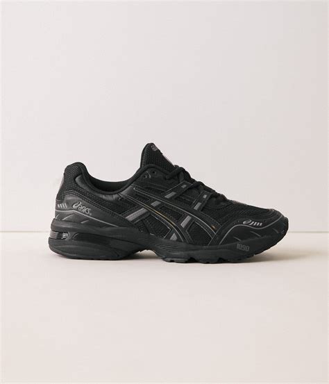 Asics Gel-1090 Shoes - Black / Black | Always in Colour