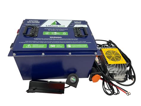 48v Universal Lithium Golf Cart Battery Conversion Kit With On Board C