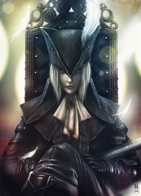 Bloodborne Lady Maria Fan Art - Clayid