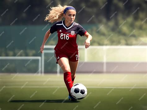 Premium Photo | Women Soccer Players