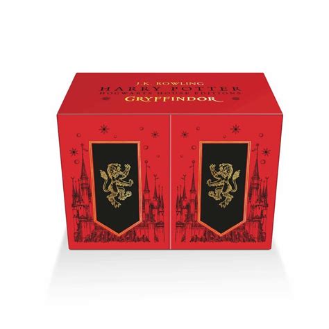 Harry Potter Gryffindor House Editions Hardback Box Set J K Rowling