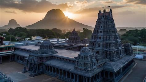 Premium Photo | Tiruvannamalai india architecture of annamalaiyar ...