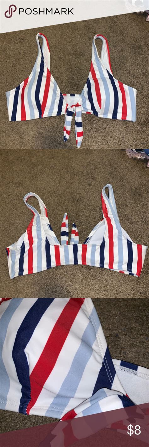 Red White And Blue Bikini Top Blue Bikini Top Blue Bikini Bikinis