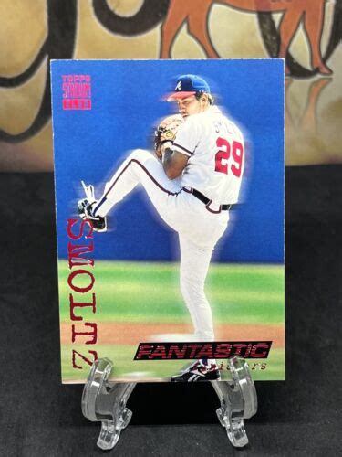 Topps Stadium Club Series John Smoltz Fantastic Finishers