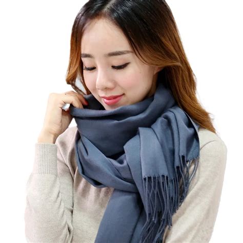 2018 Shawl Scarf For Women Luxury Brand Shawl Winter Warm Pashmina Soft Female Fringe Scarf